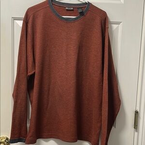 REI Men's Rust Long Sleeve Heavyweight Shirt Size XL